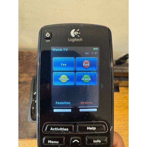 Logitech Harmony One L-LW20 universal remote 815-000038. Tested. W/ Dock. - Picture 5 of 8